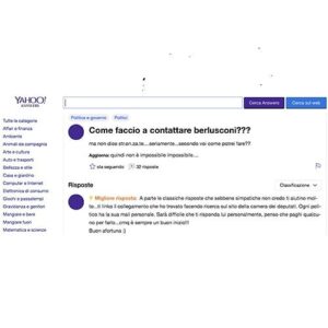 Alessandro Baricco Instagram - 1994. Nasce Yahoo!, e inizia la moda dei nomi scemi. Comunque, un momento storico. Il portale, inventato da due studenti della Stanford University, fa la cosa più ovvia, cioè elimina la penosa necessità delle Pagine Gialle cartacee: finalmente c’è qualcuno che ti aiuta a orientarti in Internet e nel Web, e lo fa con un sito Web. Non ci voleva poi molto, apparentemente.
10 anni dopo: viene lanciato Yahoo! Answers: in pratica chiunque può fare domande e rispondere su qualsiasi argomento.