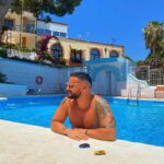 Alex Bullon Instagram - 🌊🌞🛟🌴🌺 #cariña #pooltime #cars #summervibes 🤳🏽 @monsey.rubio Marbella, Spain