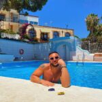 Alex Bullon Instagram - 🌊🌞🛟🌴🌺 #cariña #pooltime #cars #summervibes 🤳🏽 @monsey.rubio Marbella, Spain