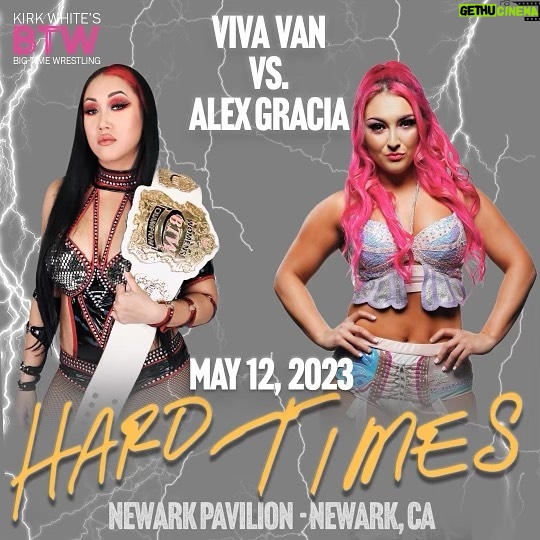 Alex Gracia Instagram - It’s time to get what I deserve. Buy your tickets and come watch me win the @bigtimewrestling women’s championship 💁‍♀️
