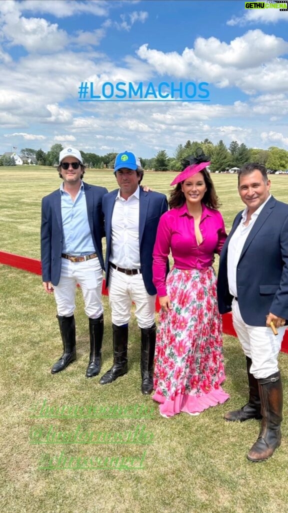Alex Meneses Instagram - Thank you @oakbrookpolo for such a fabulous day of fun, sun and the most gorgeous horse. #polo #horse #love #oakbrook Oak Brook Polo Club