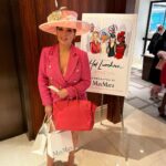 Alex Meneses Instagram - Thank you @maxmara for your sponsorship. @service_club_of_chicago @hermes @veronicabeard @wyckwoodhouse #givingback #hatluncheon #sisters #fashionista