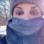 Alex Meneses Instagram - It’s -7. Look at the icicles on my eyelashes.😂