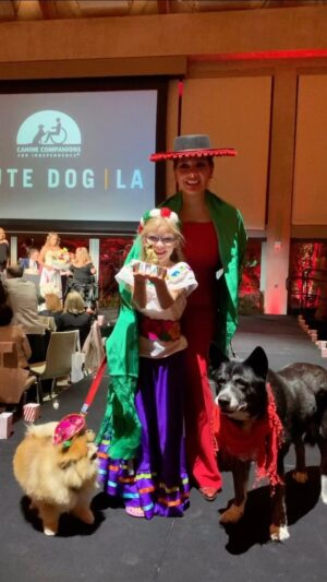 Alex Meneses Instagram - #fbf Kicking off Hispanic Heritage Month with one of my favorite memories.  My daughter and I were part of a wonderful fundraiser for @canineorg 
They asked us to be a part of their dog show.  My daughter chose the theme, our costumes, music and choreography and we won Best In Show and raised a lot of money for this wonderful organization.  She was over the moon and still loves watching herself dance her Folklorico.
#happy #hispanicheritagemonth #fbf #mexico #mexicolindo #mexicana  #mexican #american #latina #latinxheritagemonth #latinx #instagram