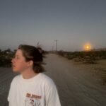 Alexandra Daddario Instagram - Go look at the moon!
