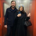 Alexandra Daddario Instagram - Black and blue on burnt orange and metal, digital, 2/3/23, special guest appearance by @dior