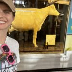 Alexandra Daddario Instagram - “You’ve gotta see the butter cow”