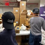 Alexandra Daddario Instagram - Food brings people together. This holiday season, help families facing hunger bring meals home. My family and I joined @feedingamerica and @uocnyc to help package meals for local community members to enjoy ahead of the holidays. Join the movement to help end hunger at feedingamerica.org/holiday!