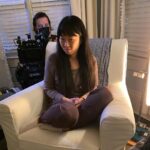 Alice Lee Instagram - I’ll be sitting in this chair, making this face and singing a heart song tonight. One of those things is not true. New ep of #zoeysplaylist tonight! #bradley 📸: @kaylabrookeirwin