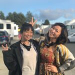 Alice Lee Instagram - Did you know?? Jee and I were already friends before she got cast to play my sister on @zoeysplaylist and now that we’ve played sisters, it’s almost like we’re real sisters and I’m just gonna miss my sister as she travels back to LA #sisters #koreansisters #faceshields Vancouver, British Columbia