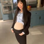 Alice Lee Instagram - Peek a boo fake belly #ZoeysPlaylist