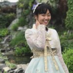 Alice Lee Instagram - In honor of the Lunar New Year 🌕 wearing a traditional Korean hanbok, which Koreans wear on special occasions like thanksgiving and the new year but honestly I kinda could wear it all the time?? #yearoftherat #한복 #새해 #복
