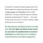 Alice Lee Instagram - I had been complicit as well. I HAD been silent. I wanted to be the model minority. I had benefited from being a model minority. I had been a part of the problem, even if it was subconsciously. Wanting to assimilate to whiteness had been systemically so ingrained in me that I was unable to see I was also perpetuating anti-blackness. I don’t have all the words, so I’ve collected the sources above. We need to have uncomfortable conversations with others, but I think we also need to have uncomfortable conversations with ourselves. We need to look inside and see what part we have had in this, strive to be better and take action. #blacklivesmatter #asians4blacklives