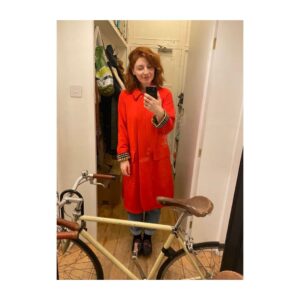 Alice Levine Instagram - UPDATE: We just found both our bikes on gumtree and mine is sold but one is still there. If you bought a cream bike today in Whitechapel please DM me! Will buy it from you and shower you in love and affection.

Weird Marley & Me style montage to say goodbye and thanks to the best bike in the world. Can’t believe someone stole it, even though it was inside my building. @jameskennedycb you made me such a lovely one which I just remembered I bought for myself as a birthday present (maybe about 6 years ago?!). It’s done me proud. I needed it to get to work so anyone who knows of any nice bike companies (preferably East or Central so I can walk there...violins) who are still operating and selling bikes please let me know. 💓 🚲 🚲 🚲