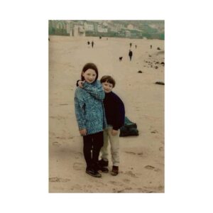 Alice Levine Instagram - Same beach. 
Same middle aged style.
Same @siblingsordating energy.

Swipe to make me shrink and Max grow.
And, yes, 47 years have elapsed…but we got eyebrows, so every cloud.
(We’ll never know why this was the chosen hand position)

*UPDATE: the number of people who read this and think there is actually 47 years between pictures has been deeply, deeply dispiriting 😂