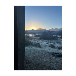 Alice Levine Instagram - We bought waterproof trousers, nearly missed the sleeper train, packed too many chocolate buttons and went and kipped on the floor in some remote bothies in the Highlands. We walked with huge bags, made fires and boiled water from the stream for a thimble of tea. It was excellent. And I only nearly cried once. A PB.

*what a difference a week in weather makes 🥶