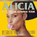 Alicia Keys Instagram - KEYS TO THE SUMMER TOUR 🗝️☀️I’m about to bring you these NEW VIBRATIONNNSSSS ⚡️⚡️⚡️🌟🌟🌟My first ever 360 tour!! Where are you pullin’ up to rock with me?
