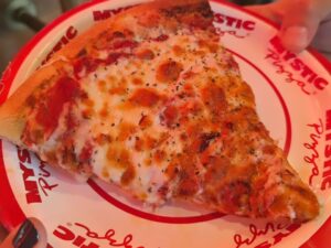 Alison Haislip Instagram - Yes, I had the pizza.

#mystic #mysticconnecticut #mysticpizza #pizza