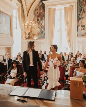 Alizée Williot Instagram - 3 ans de mariage 💍🤍 #22juin2019