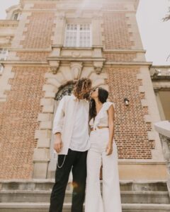 Alizée Williot Instagram - 3 ans de mariage 💍🤍 #22juin2019