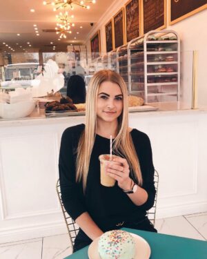 Alyssa Trask Instagram - Addicted to coffee☕️ wearing my @danielwellington accessories #danielwellington #ad 
You can use my promo code ALLYTRASK to get 15% off their entire website🌟