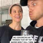 Amanda Cerny Instagram - Now that’s some high quality H2O 💧 @johannesbartl Miami, Florida