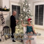 Amanda Cerny Instagram - Wait… nevermind. It looked good where it was before….😬👼🏼🙆🏻‍♀️❤️ #christmasdecor #christmas2023