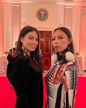 Amber Midthunder Instagram - We’re taking it back. Had the honor of celebrating indigenous heritage month with some pretty rad people🧡
