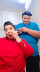 Ambika Ranjankar Instagram - Sach bolna paap hai 🤦🤦 #nirmalsoni ##foryou #foryoupage #funnyreels #funnycouple #onscreencouple