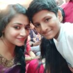 Ameer Vayalar Instagram - #thanukkuttan With charming actress @anu_sithara Cheachi😍😍