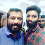 Ameer Vayalar Instagram - With director Siddique lal sir. ❤❤ #ameervayalar #ansarvayalar