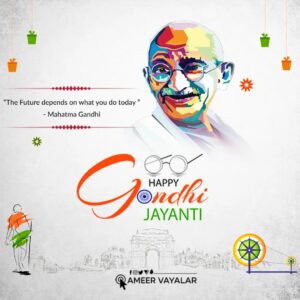 Ameer Vayalar Instagram - Happy Gandhi Jayanti
2nd October 

#happygandhijayanti #GandhiJayanti #2ndOctober #MahatmaGandhi #gandhiji #india