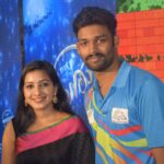 Ameer Vayalar Instagram - With Actress Alphy Panjikaran @alphy_alphonsa_panjikaran #alphypanjikaran #ameervayalar