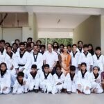 Ameer Vayalar Instagram – 2018 – 19 TAEKWONDO BATCH @Sri Sri Ravishankar Vidya Mandir CBSE school cherthala (SSRVM) #ameervayalar