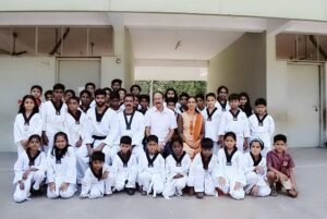 Ameer Vayalar Instagram - 2018 - 19 TAEKWONDO BATCH @Sri Sri Ravishankar Vidya Mandir CBSE school cherthala (SSRVM) #ameervayalar