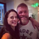 Amy Bailey Instagram – Sometimes people are just all kinds of goodness wrapped into one! This guy is not only a legend and a great actor, he’s one of the most genuine and kind-hearted folks I’ve come across in the industry. And a great husband and dad! Wishing you more of the goodness that’s coming your way my friend. Panther claw hands 4ever! 😅👋 grrrrrrrr

#kjetillflatnose #vikings #theedge
@edgeratedr