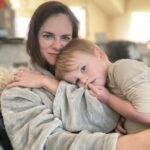 Amy Bailey Instagram - Terrible Twos are so passé…THREENAGER is where it’s at. This guy turned 3 last week and the sass levels have been real. I came home with the kids at 5pm yesterday, mumbled something to @miniateam about Archer screaming for a solid 15mins (at ambulance decibel levels) in the car, and promptly went to lay face-down on our bed. Archer (still screaming) came to lay beside me and we both passed out. A full 12 hours later, he and I are remarkably refreshed. He woke me up (at 5am, but hey 12hrs) and said with a smile, “Mom, that was a good sleep with you. I’m not mad anymore.” I had no illusions parenting would be easy, but I didn’t account for the long term (seemingly neverending) sleep deprivation that makes being kind and patient a big fat joke. Quality rest like I had last night is a rarity for Anthony and me anymore. I’m gonna ride this high for as long as I can ✌️