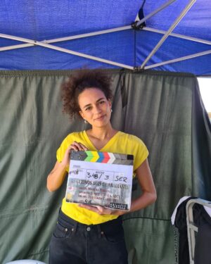 Ana Sofia Martins Instagram - Muito feliz no meu 1° dia de rodagem ✅️ 🎬 🎥
"OS ÚLTIMOS DIAS DE ABADIÂNIA" -"JOÃO SEM DEUS" (em 🇵🇹) #osúltimosdiasdeabadiânia #JoãosemDeus  #onlocation
Obrigada às minhas parceiras de cena @msstrambi @karineteles e @biancacomparato ❤️❤️❤️