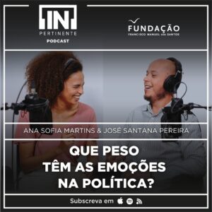 Ana Sofia Martins Instagram - As emoções expressas pelos políticos são espontâneas ou parte de uma estratégia? Pessoas de esquerda e de direita têm as mesmas predisposições emocionais?

Neste último episódio, Ana Sofia Martins e José Santana Pereira debatem o lado emocional da política e analisam «slogans» de campanha emblemáticos e a associação de determinadas emoções às mulheres que estão na política.

Ouça o novo episódio, já disponível nas plataformas habituais de podcasts.

👉 Subscreva, seguindo o link na bio 

#in_pertinentepodcast #politica #politicos