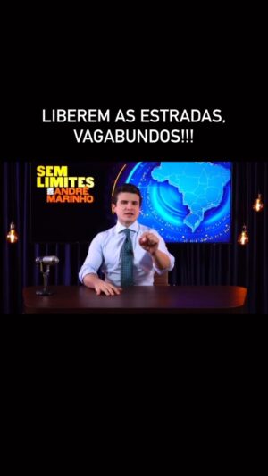 André Marinho Instagram - ⚠️🚨🔰 Avisamos na véspera da eleição. De defensores da Lei & da Ordem a arruaceiros desocupados: foi nisso que o bolsonarismo transformou a direita. Aos caminhoneiros bloqueando rodovias e cerceando o direito de ir e vir de trabalhadores comuns: LIBEREM AS ESTRADAS E VÃO TRABALHAR, VAGABUNDOS!