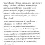 André Marinho Instagram - ✍🏼⚡️🗞🩴👀 Fui hoje no @flowpdc pedir bênção ao meu novo parceiro @igor.3k para o nosso @flownews - a nova vertical de notícias dos @estudiosflow ! Botei no pé o icônico chinelo do homem para dar sorte nessa nova fase. Agradeço ao CEO do Flow @gaigher14 pela confiança, aos meus novos colegas @carlostramontina @marcelamrahal @carolmoreira3 @paulocruzphi & @lucas_faraldo por embarcarem comigo nessa empreitada, a toda equipe de produção comandada pelo @rahalrahal que tem sido impecável e a @monica_bergamo pela matéria sensacional na @folhadespaulo anunciando esse grande momento! => Sigam agora @flownews , inscrevam-se no nosso canal no YouTube (link nos stories) e acompanhem a nossa programação! => Flow News: onde divergências não dividem, enriquecem! Seguimos juntos! 🤝🚀