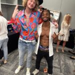 Andrew Bachelor Instagram - Yesterday I had food poisoning but it didn’t matter because my bro @hardy was performing in front of 70,000 people 🔥🔥🔥 SoFi Stadium