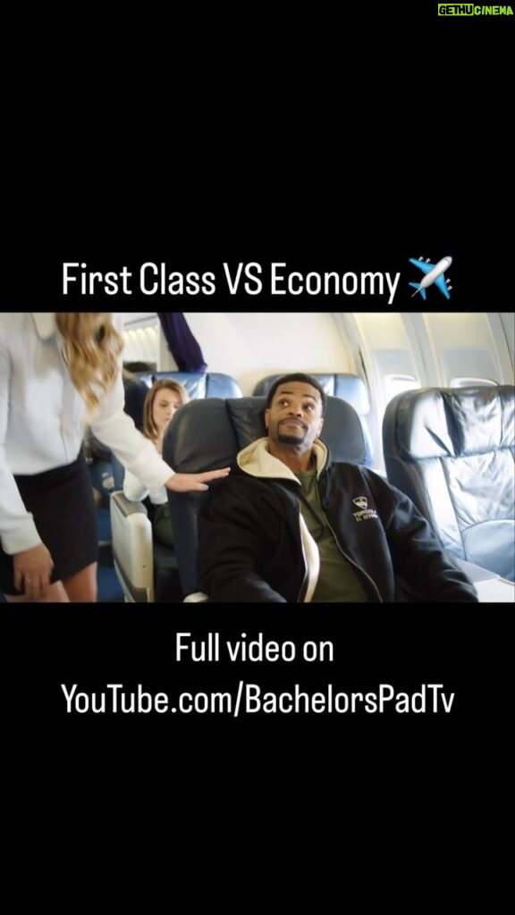 Andrew Bachelor Instagram - First Class VS Economy ✈️🤣 w/ @hannahstocking @spence @reedobr0wn