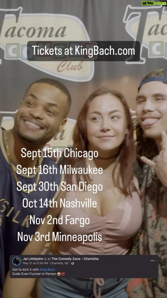 Andrew Bachelor Instagram - New Tour date tickets are now on sale! 🔥 Kingbach.com