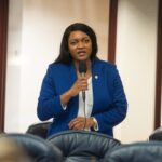 Andrew Gillum Instagram - On this Friday I’m taking a second to appreciate Florida State Representative @fentriceforfl. As State Representative, Fentrice is a fierce advocate for improved health care outcomes and closing the Medicaid gap for low-income Floridians, common-sense gun reform, investing in our teachers and schools, ensuring a healthy environment, and protecting our voting rights. Most recently, Fentrice sponsored a bill tackling police reform and increasing accountability for law enforcement (HB 7051) and a bill creating a task force to address the issue of abandoned African American cemeteries across Florida (HB 37), both of which were passed unanimously. Fentrice was unanimously elected as Leader of the Florida House Democratic Caucus for the 2024–2026 term. She will be the first Black woman to serve in that role. Now more than ever, leaders like Fentrice are needed across the country. Thank you for your service, Representative. #womenshistorymonth