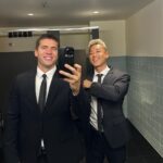 Andrew Neighbors Instagram - Lol 2 for 1 special. Awesome idea to have a wedding at the aquarium! Seattle Aquarium