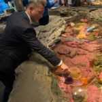 Andrew Neighbors Instagram - Lol 2 for 1 special. Awesome idea to have a wedding at the aquarium! Seattle Aquarium