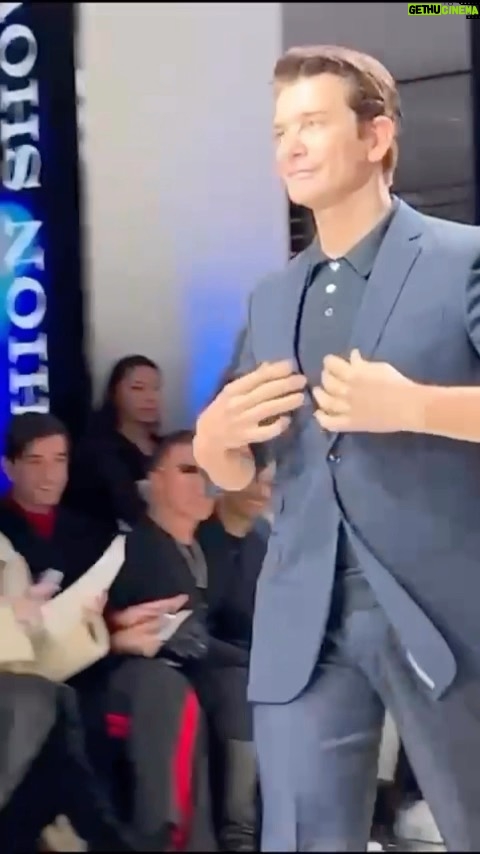 Andy Karl Instagram - Here’s a #wbw to THIS past Wednesday 😜Enjoy this fun fab recap of the 7th @bluejacketfashionshow which is always a favorite #fashionweek event and even more so this year, bc in addition to getting to watch my buds & besties strut, @andy_karl made his Blue Jacket debut wearing @carloscamposnewyork🔥‼️💙 Thanks to @frederickanderson_designer @zeroprostatecancer @debhughesinc @shawnpurdy.a @brownlindsey Check out some of the 🔥 stars of this years show including @clintnlord @macantone @fdilella ⭐️ @ericxwest and the 🔥designs they wore‼️💙💙 📸📸@tashianawashington @samuelmancini THANK YOU @deartyler for the most INCREDIBLE jacket 💥‼️ . . . Thanks for the phenomenal 📸 @andrewwerner @seanzanni @iamjmccarthy @jp_yim @gettyimages . .