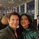 Andy Karl Instagram - “When I grow up” I want to be like everyone in the #Matildamovie! Got to meet a few people including the very classy and funny @sindhuvee who is brilliant in the film, the magnificent @andreariseborough #emmathompson and GHD friends Mathew Warchus and Rob Howell. Plan some time during Christmas to watch Matilda on @netflix no matter what age you are it will speak to you. ❤️ 🎂 📕🧠🎶 🎥 . . . #nyc #matildamovie #premiere #paristheatre #matthewwarchus #emmathompson