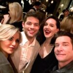 Andy Karl Instagram – #wbw to this past Monday😜Our friend @jeremymjordan stars in the upcoming 🎥 @spinninggoldmovie which debuts in select theaters across the country on March 31st‼️‼️Jeremy gives an absolutely stunning performance as legendary music mogul & founder of CASABLANCA records 💿 #neilbogart that you DO NOT WANT TO MISS‼️‼️🎤🎤 The story, the music, the stars, including @ledisi @lyndsyfonseca @jasonderulo and @foglersfictions (just to name a few) are all absolutely riveting‼️‼️ It’s a story most never knew and will no doubt, be mesmerized by‼️‼️Thank you for having us,  @cinemasociety & @tsbogart😀 WE LOVED IT🎉 
.
.
.
#spinninggoldmovie #neilbogart #movie #jeremyjordan #biopic #musicbusiness #iykyk #intheatersonmarch31st #joyfulnoise